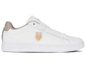 04412-988-M | COURT SHIELD II | WHITE/TAUPE/JURASSIC GOLD