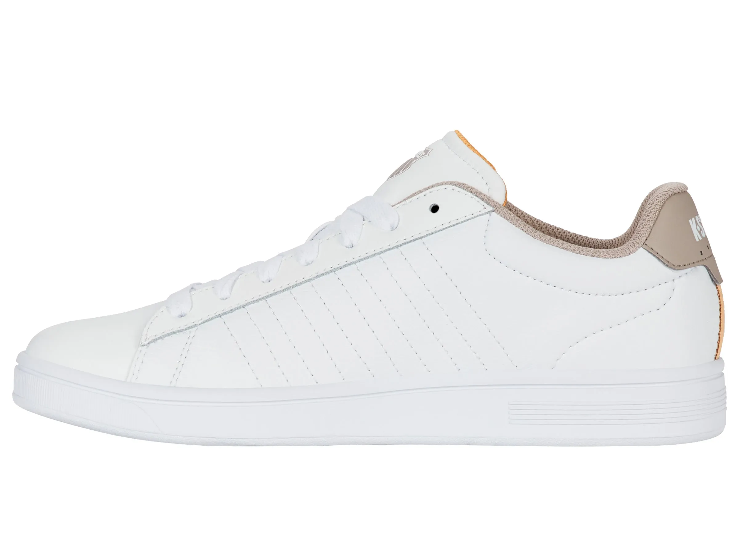 04412-988-M | COURT SHIELD II | WHITE/TAUPE/JURASSIC GOLD