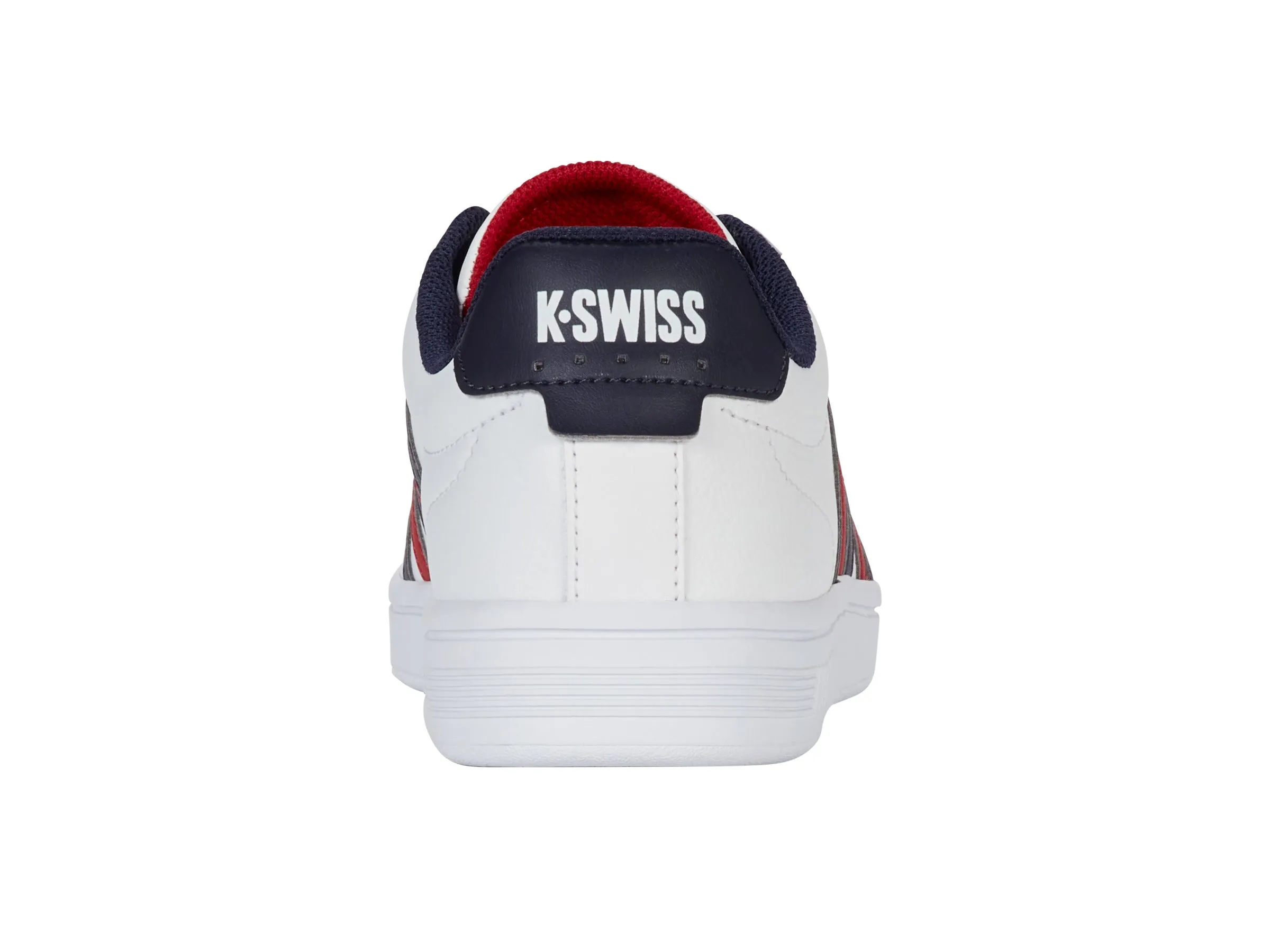 04413-983-M | COURT TIEBREAK II | WHITE/PEACOAT/SAMBA RED