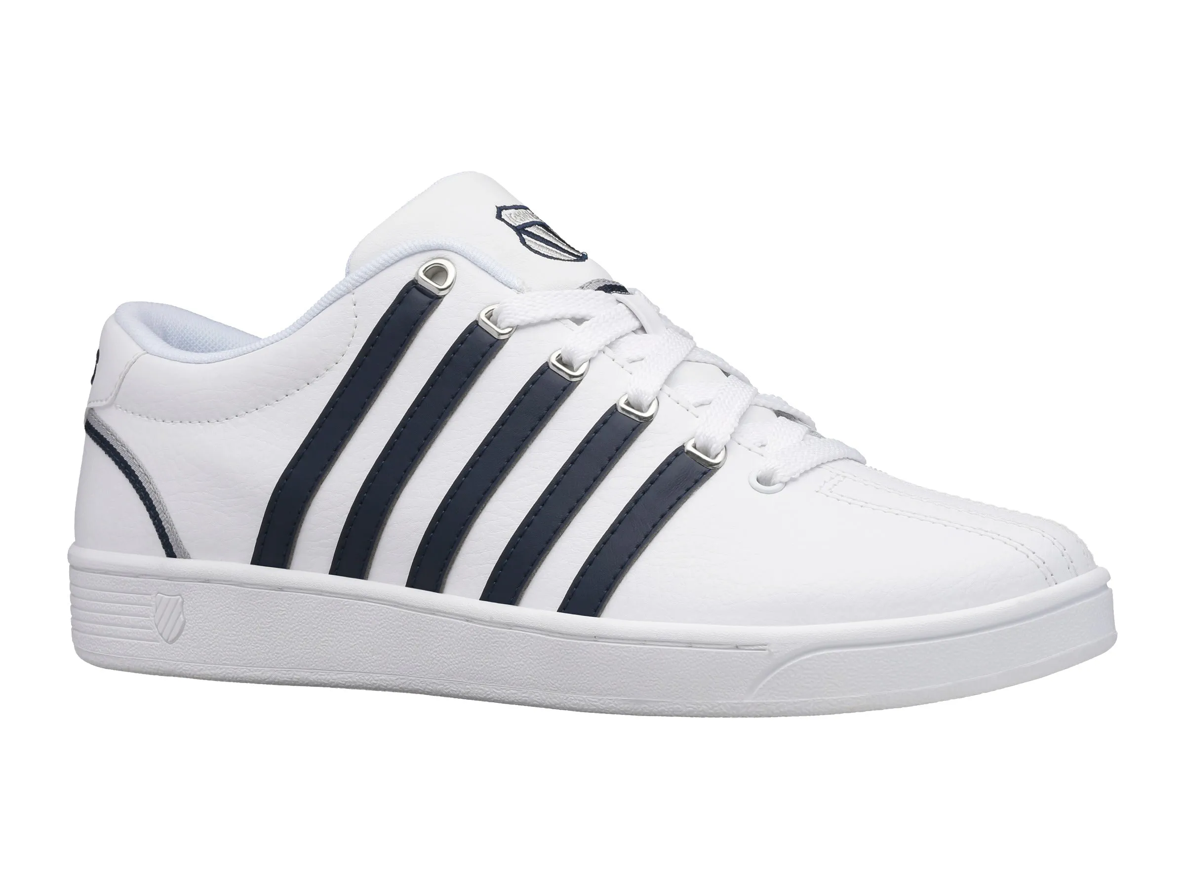 06793-166-M | COURT PRO II | WHITE/NAVY/SILVER/TAPE