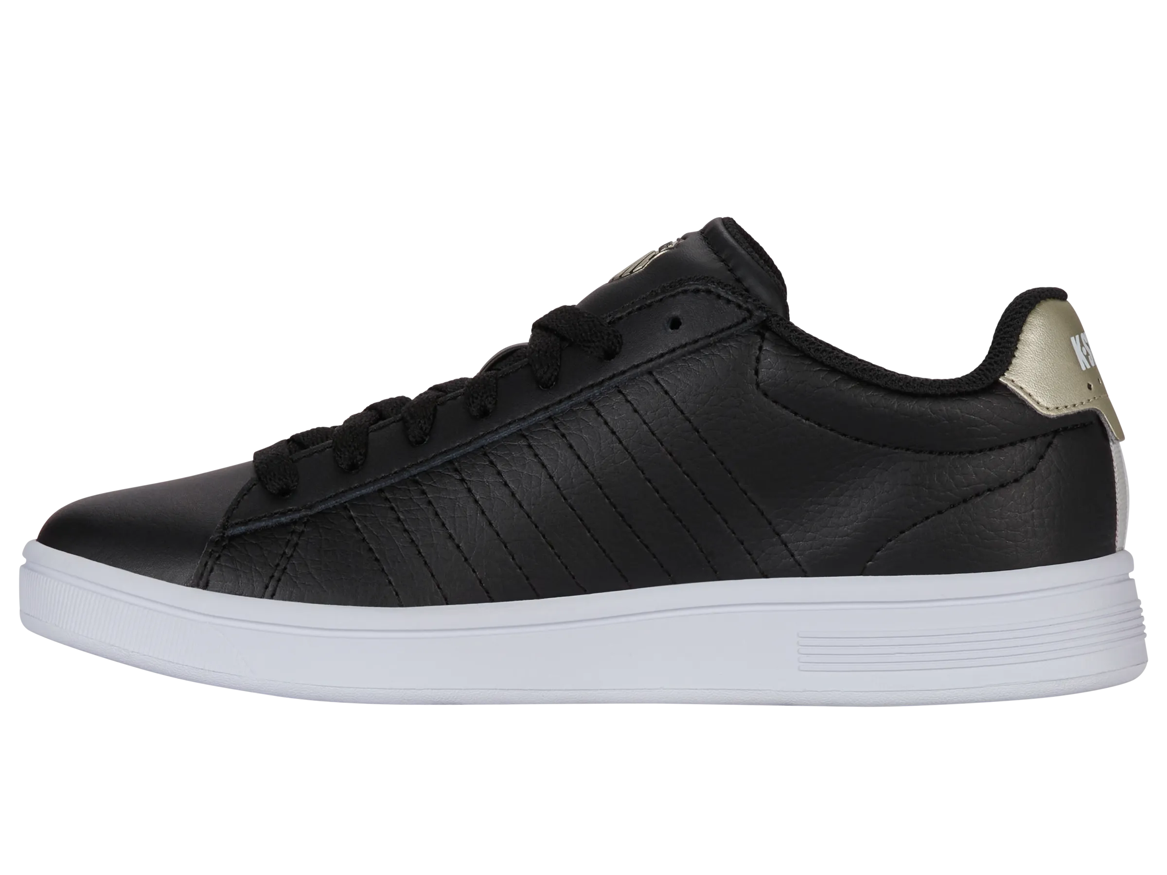 94412-015-M | COURT SHIELD II | BLACK/CHAMPAGNE/WHITE