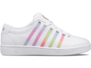96793-103-M | COURT PRO II | WHITE/PASTEL RAINBOW