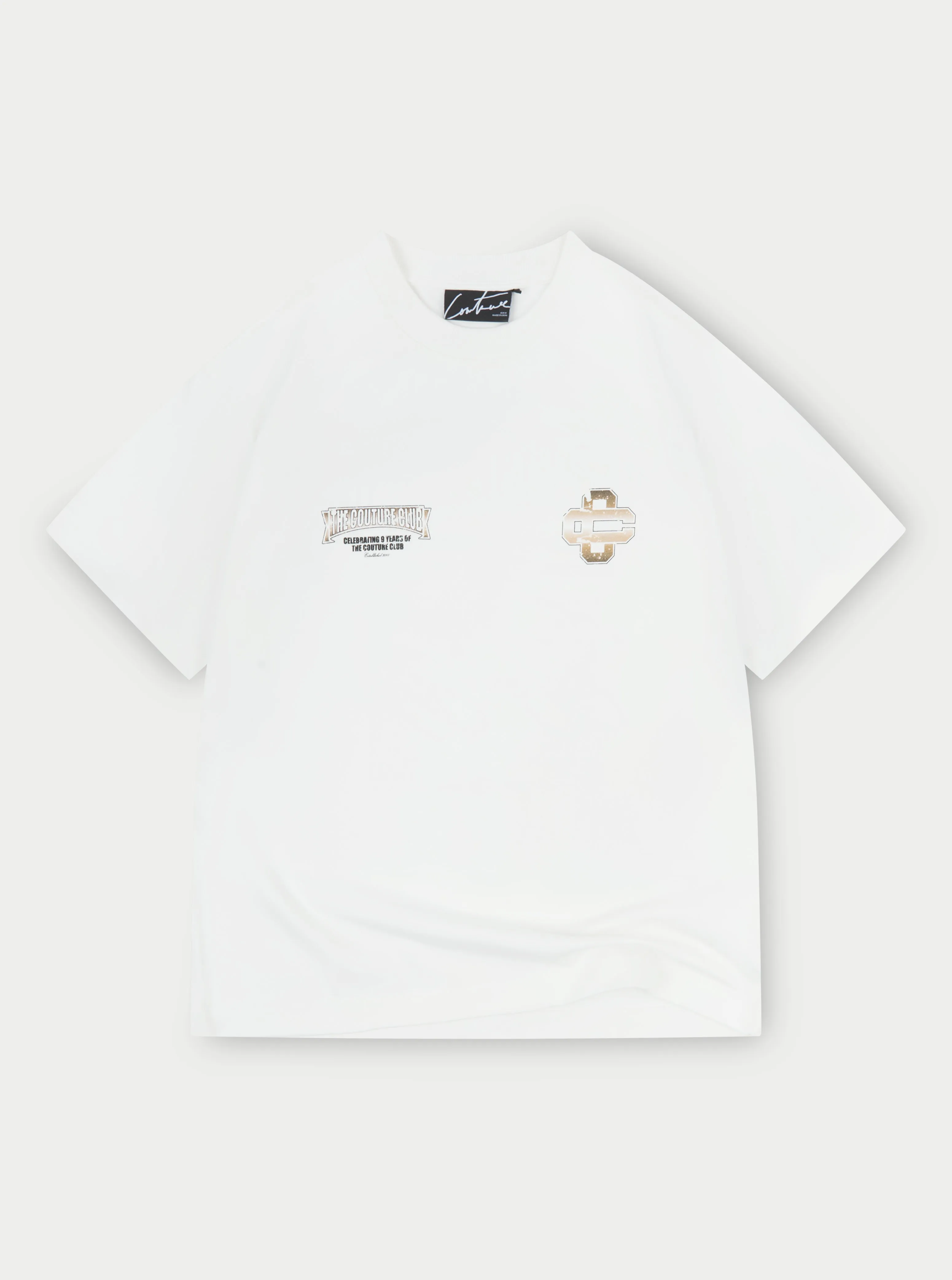 9TH ANNIVERSARY T-SHIRT - OFF WHITE