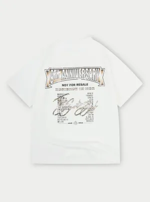 9TH ANNIVERSARY T-SHIRT - OFF WHITE