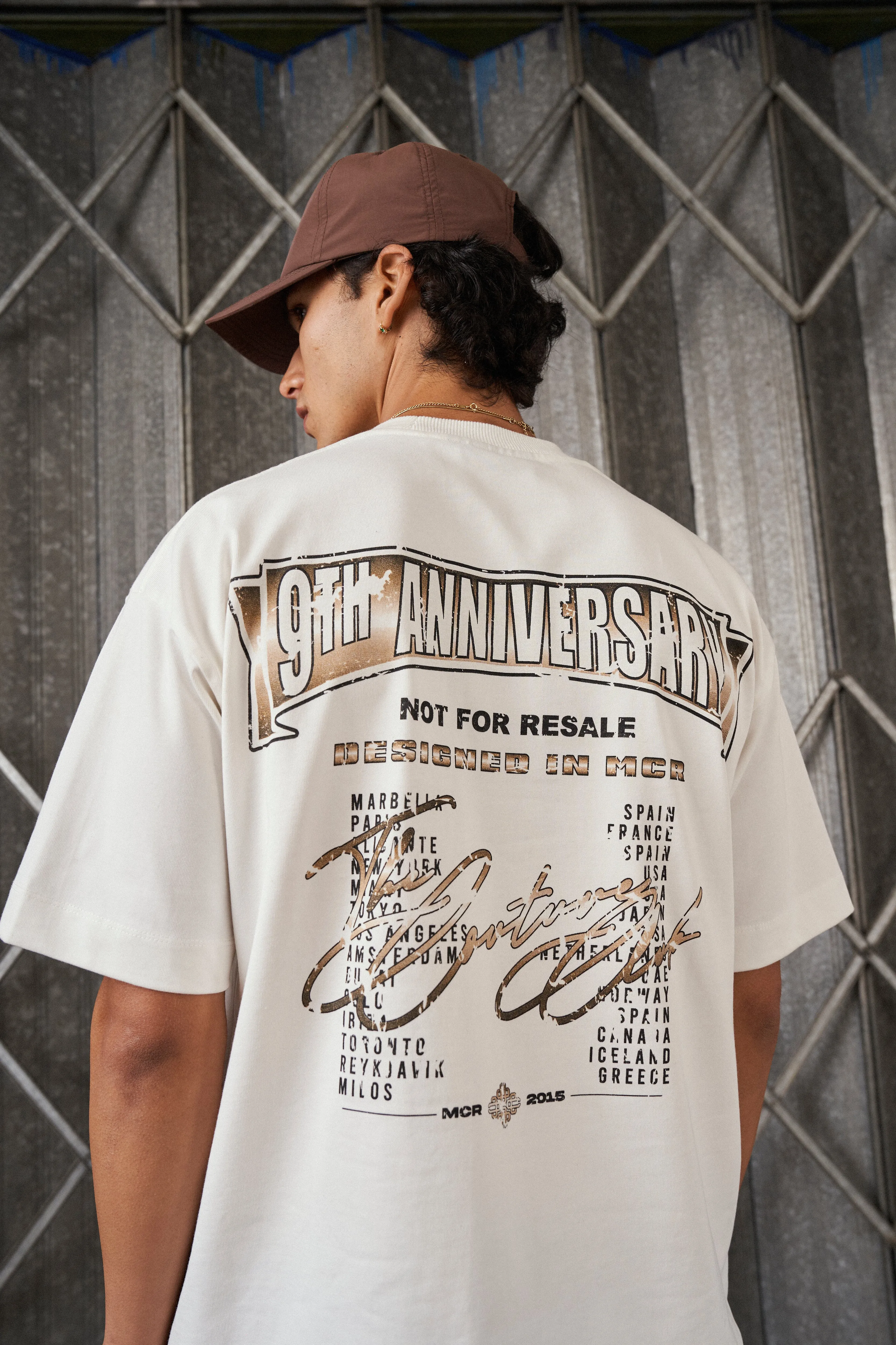 9TH ANNIVERSARY T-SHIRT - OFF WHITE