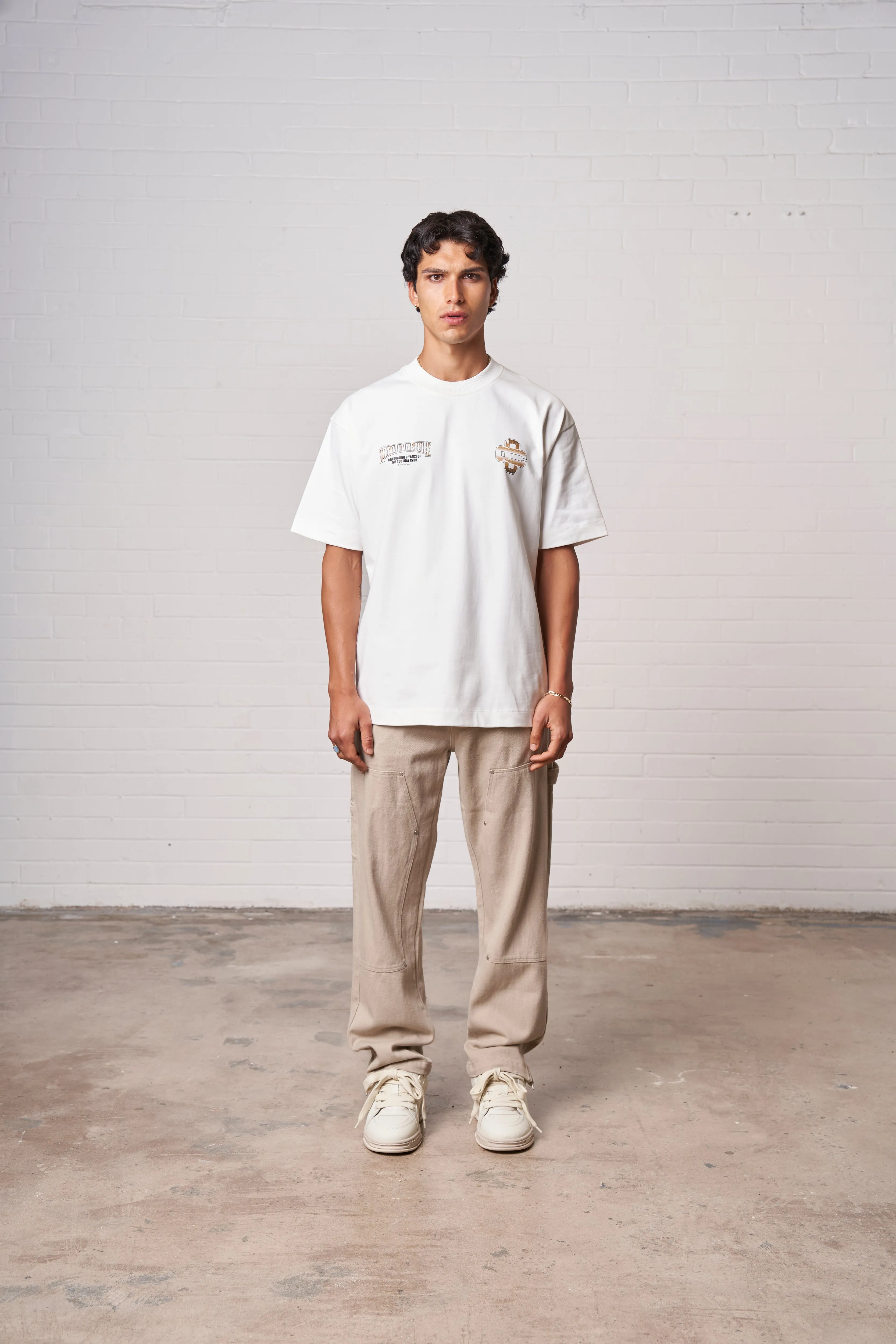 9TH ANNIVERSARY T-SHIRT - OFF WHITE