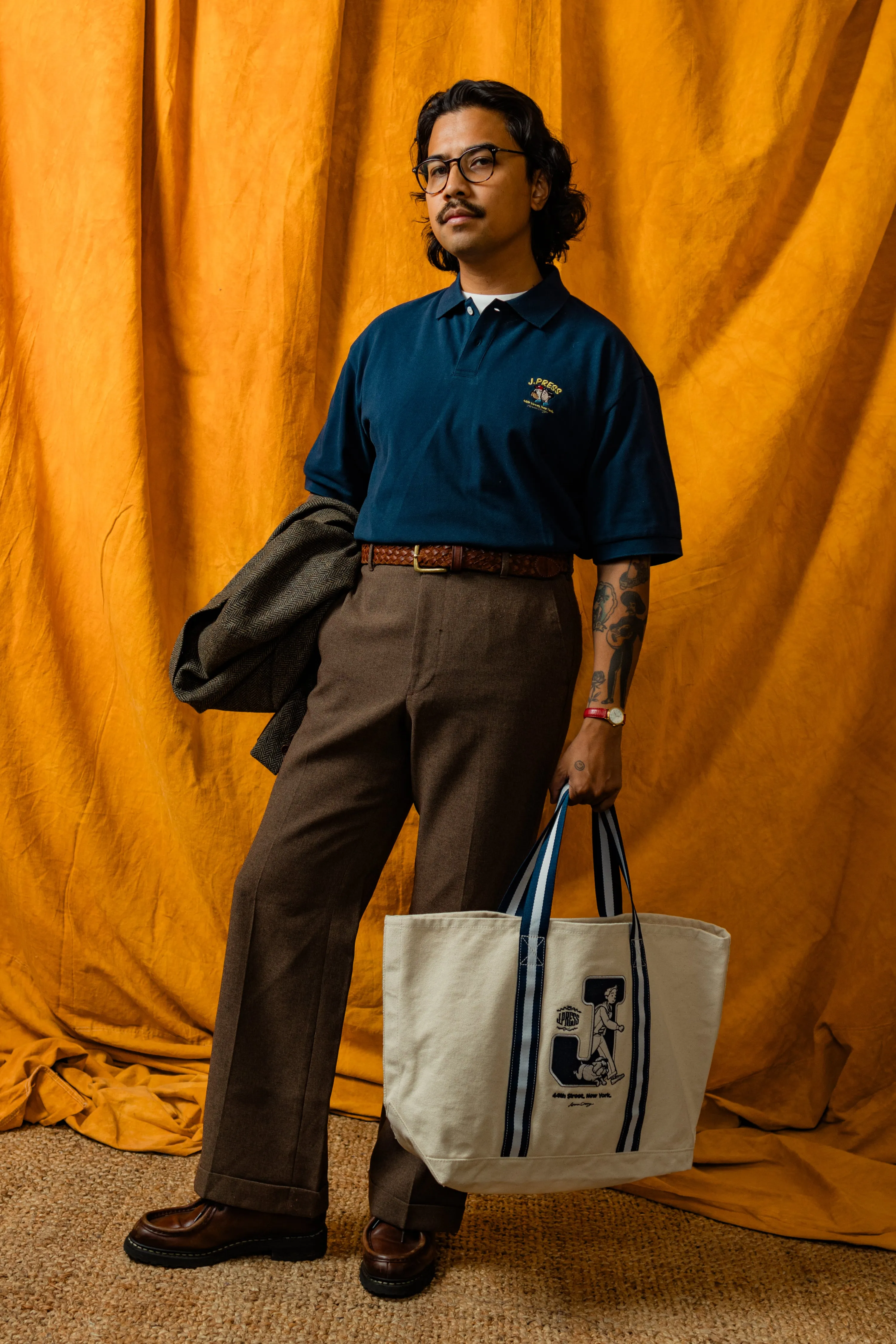 AARON CHANG TOTE BAG - WHITE
