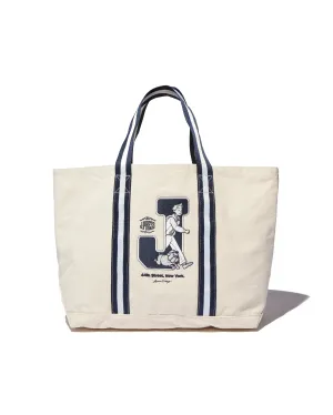 AARON CHANG TOTE BAG - WHITE
