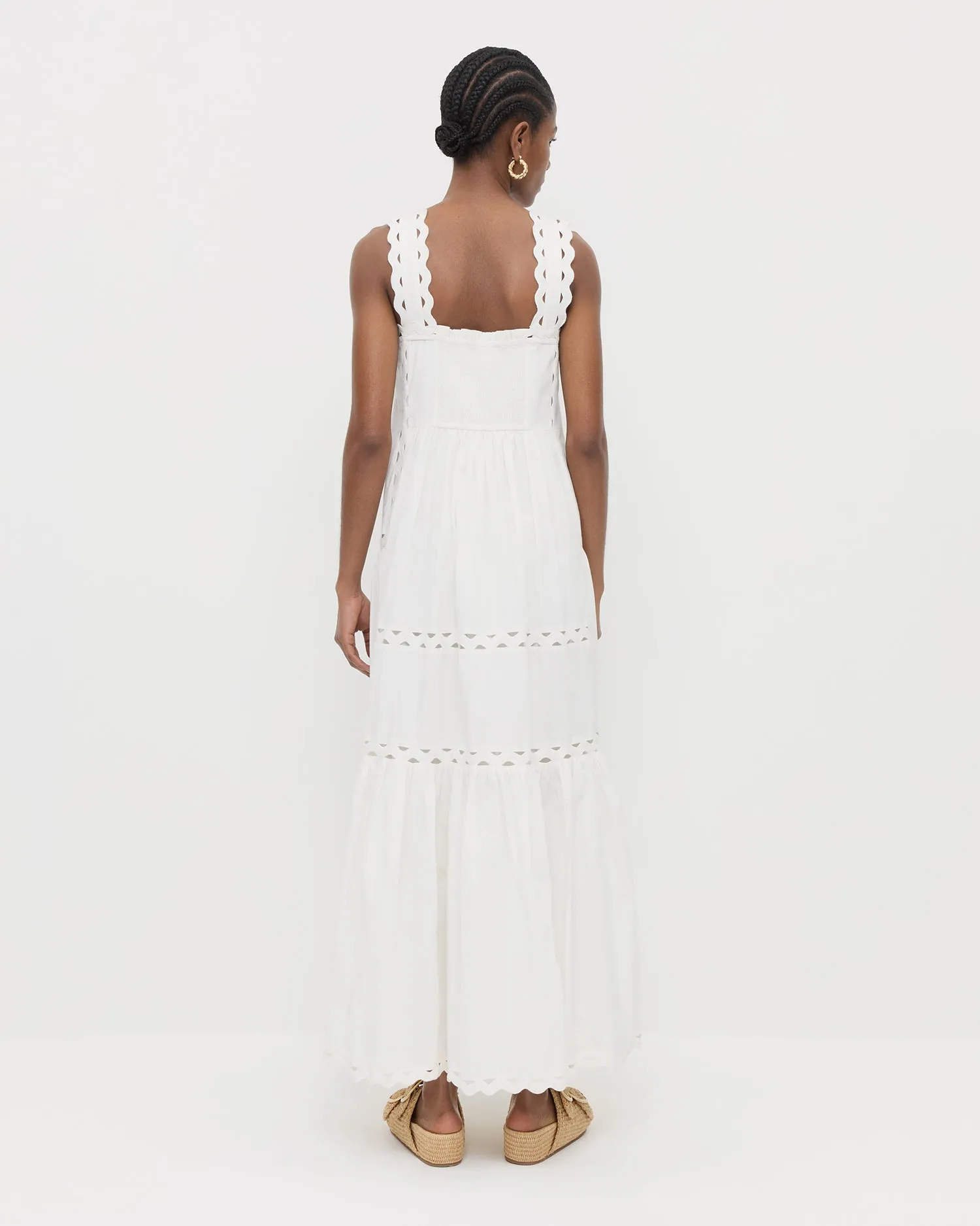 Alison White Camisole Dress