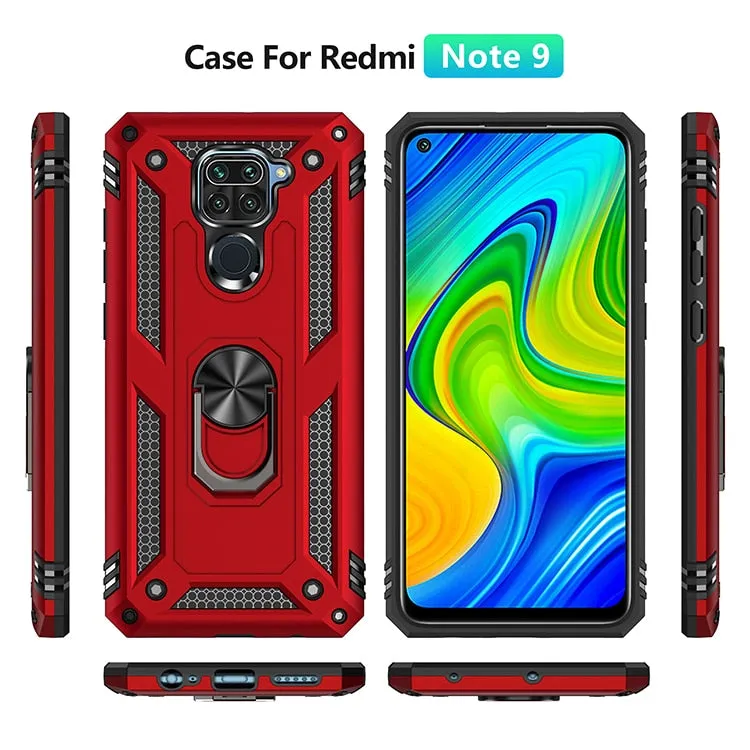 Armor Shockproof Phone Case For Xiaomi Redmi Note 9 9S Pro MAX Anti-Fall
