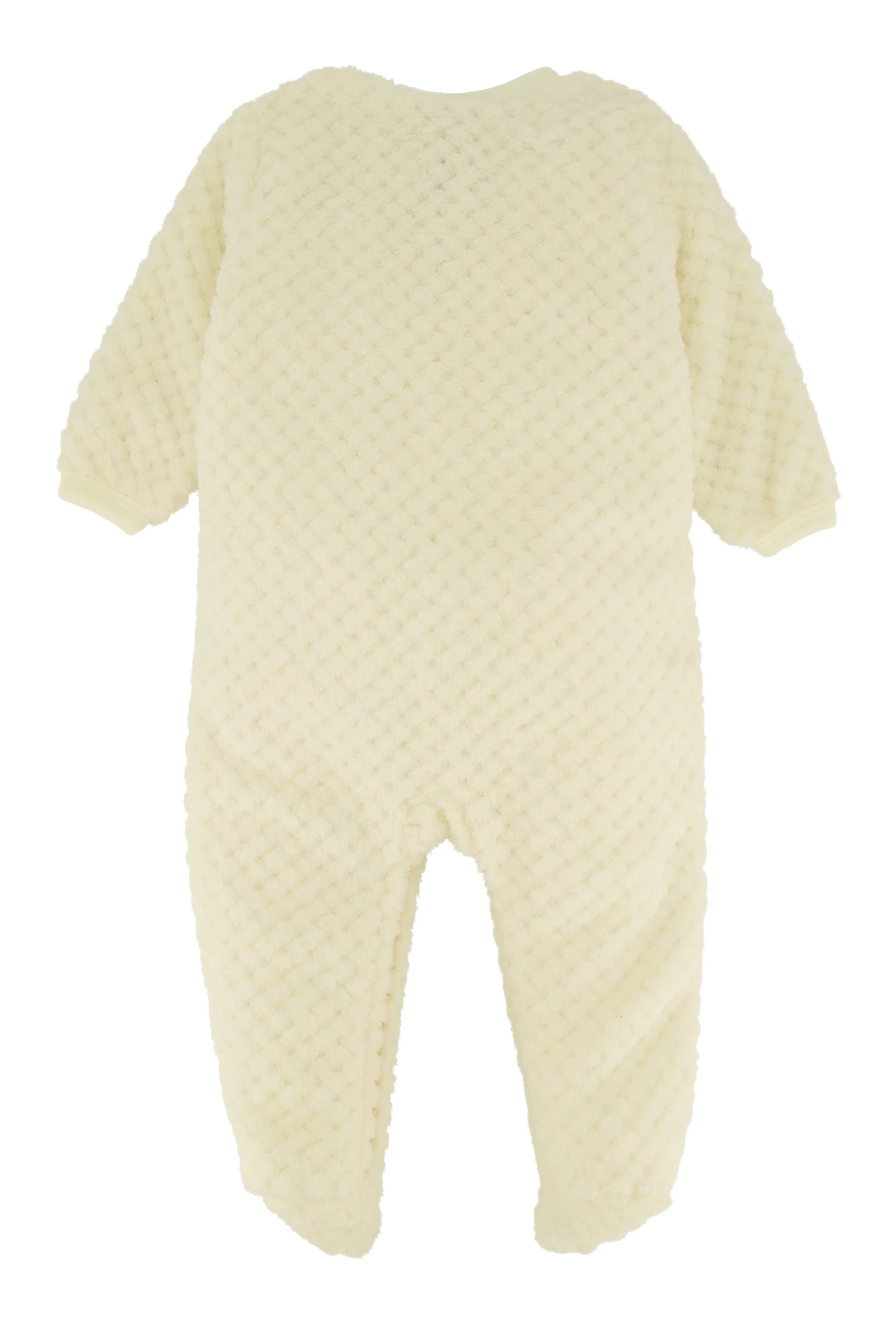 Baby Boys 0-9M Teddy Bear Graphic Footed Jumpsuit