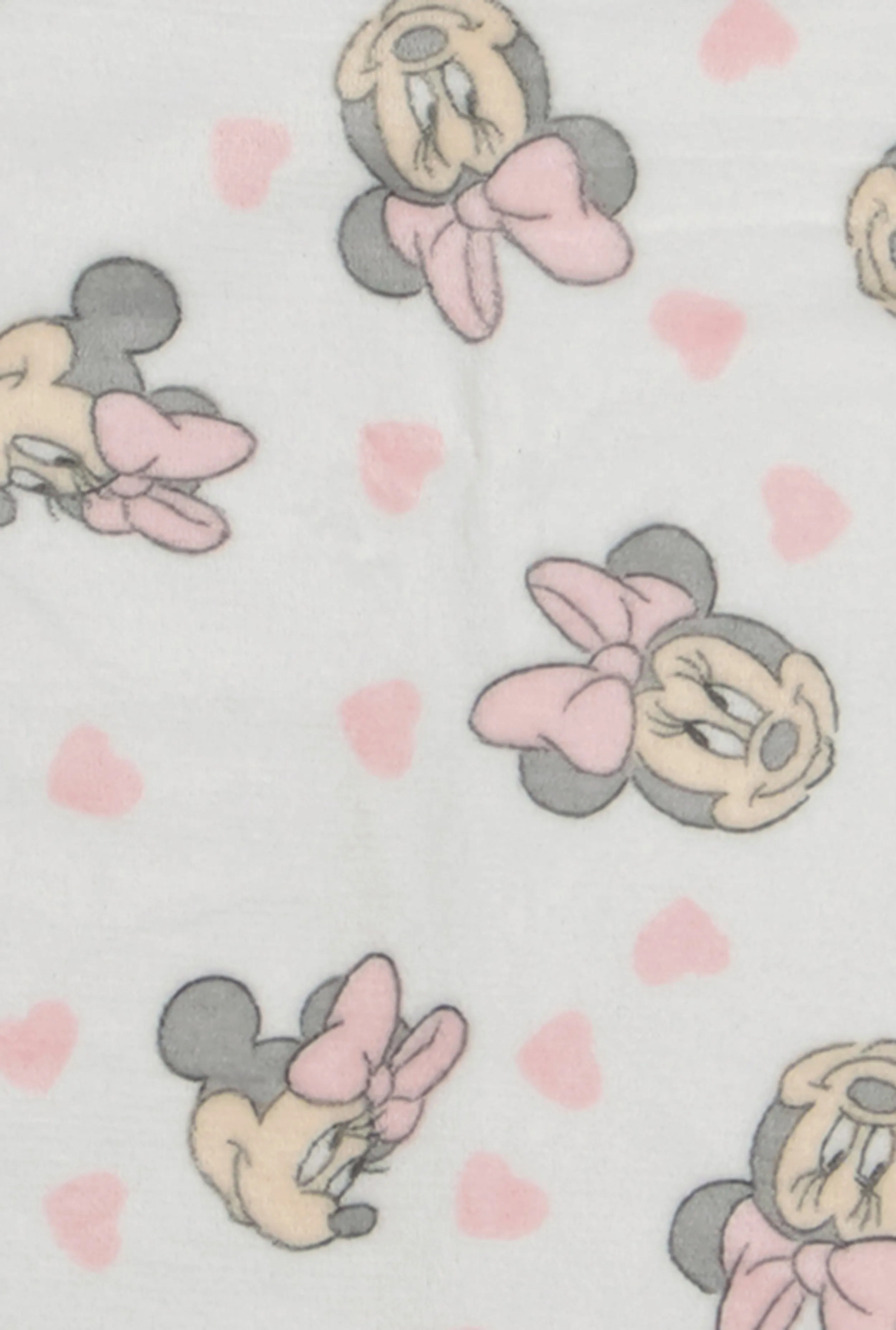 Baby Girls Minnie Mouse Blanket and Teething Lovey Set