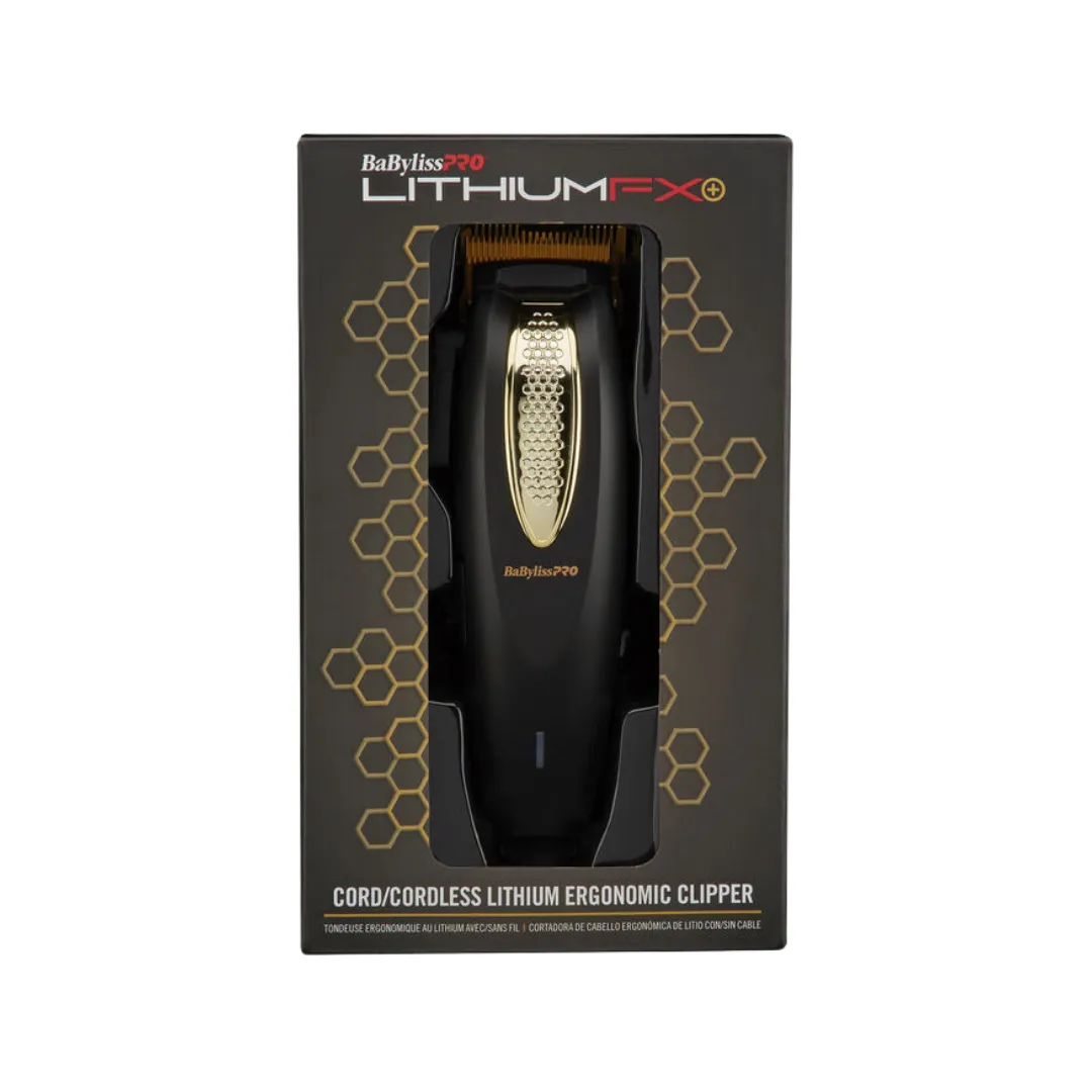 BabylissPro LithiumFX  Cord/Cordless Lithium Ergonomic Clipper