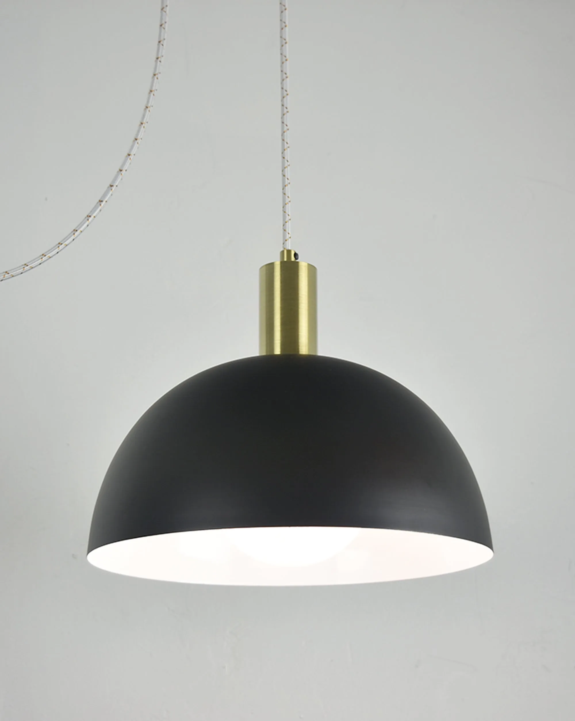 Black 12" Dome Shade