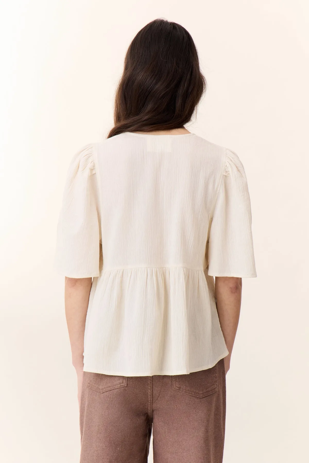 Blouse Choly Tcc Choly Tcc01 Pear Off-White