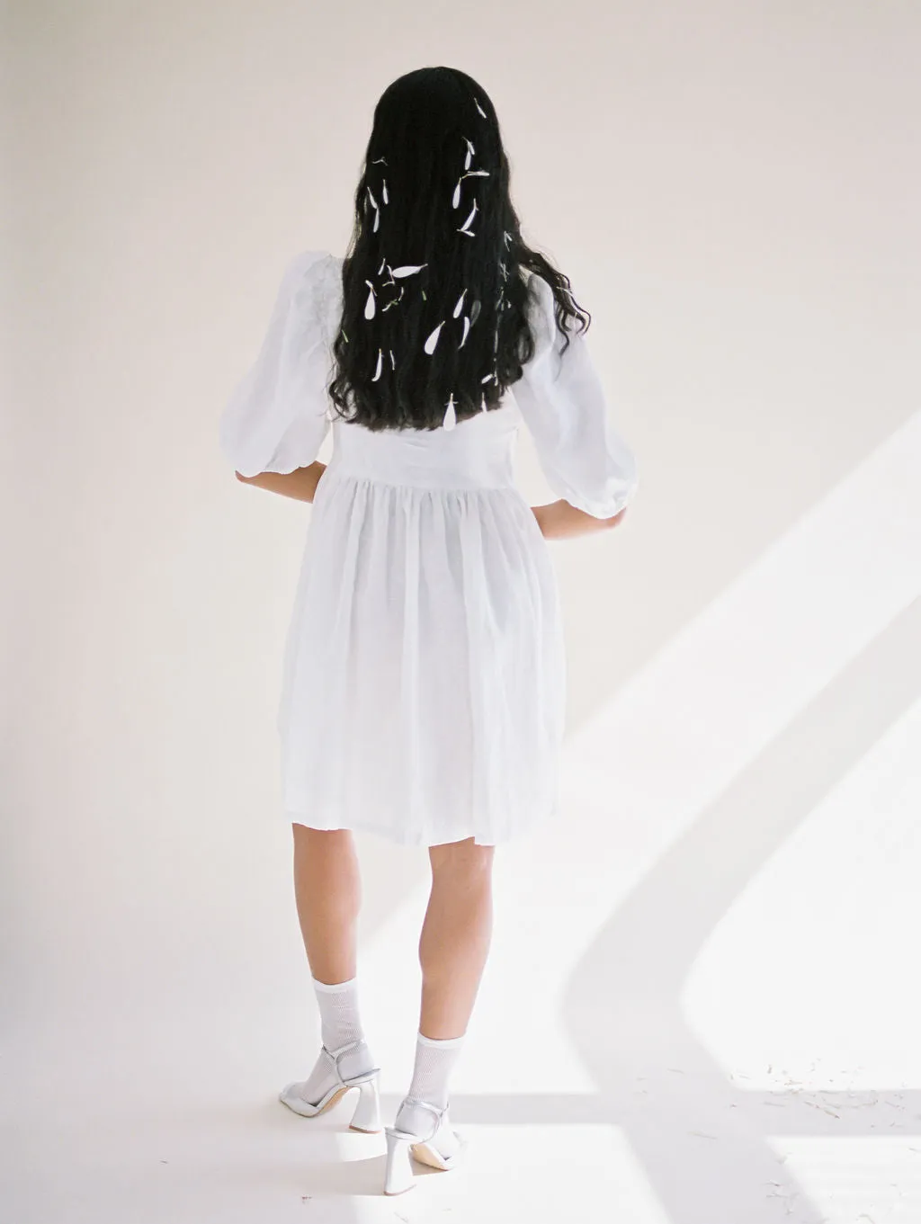Bridal Manon Mini Puff Dress