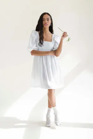 Bridal Manon Mini Puff Dress