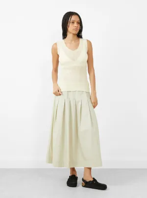 Bryndis Knit Vest Off-White