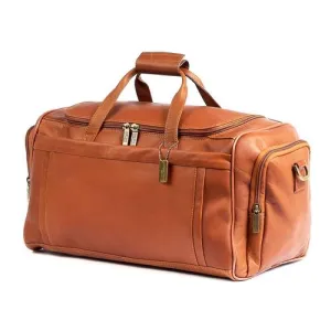 Claire Chase Bordeaux Leather Duffel