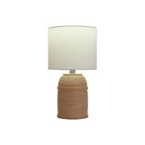 Collective Design By Stylecraft Terracotta Ceramic Table Lamp TL211531JCDS - TERRACOTTA ONE SIZE