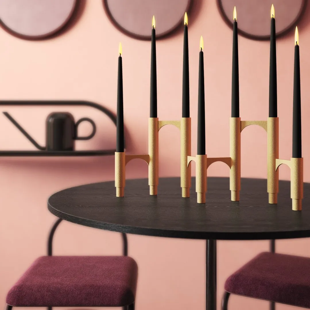 Compono Candle Holder (Order Quantity: 2)