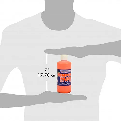 Constructive Playthings® Orange Washable Tempera Paint - Pint