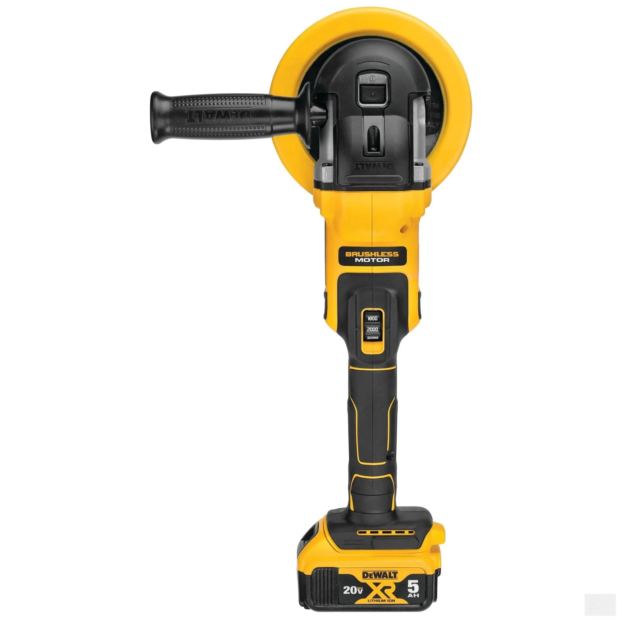 Dewalt 20V MAX* XR® 7 in. Cordless Variable-Speed Rotary Polisher Kit (DCM849P2)