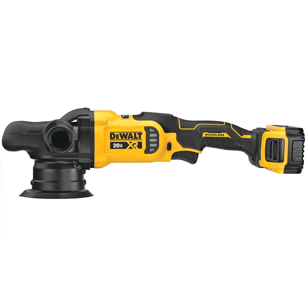 DeWALT DCM848P2 20V MAX XR 5" Brushless Cordless Random Orbit Polisher Kit