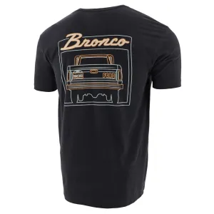 Ford Bronco Men's Neon Sign T-Shirt