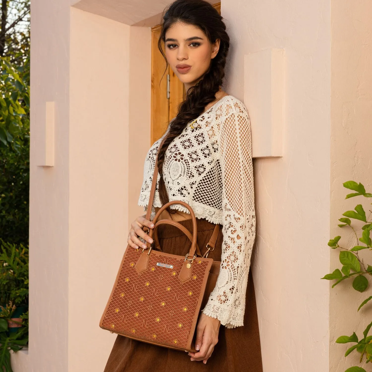 GRACIE STRUCTURED TOTE