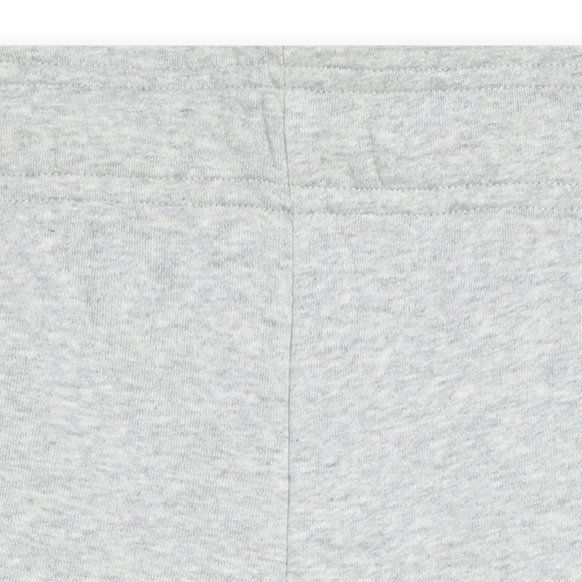 Gray Side Logo Shorts
