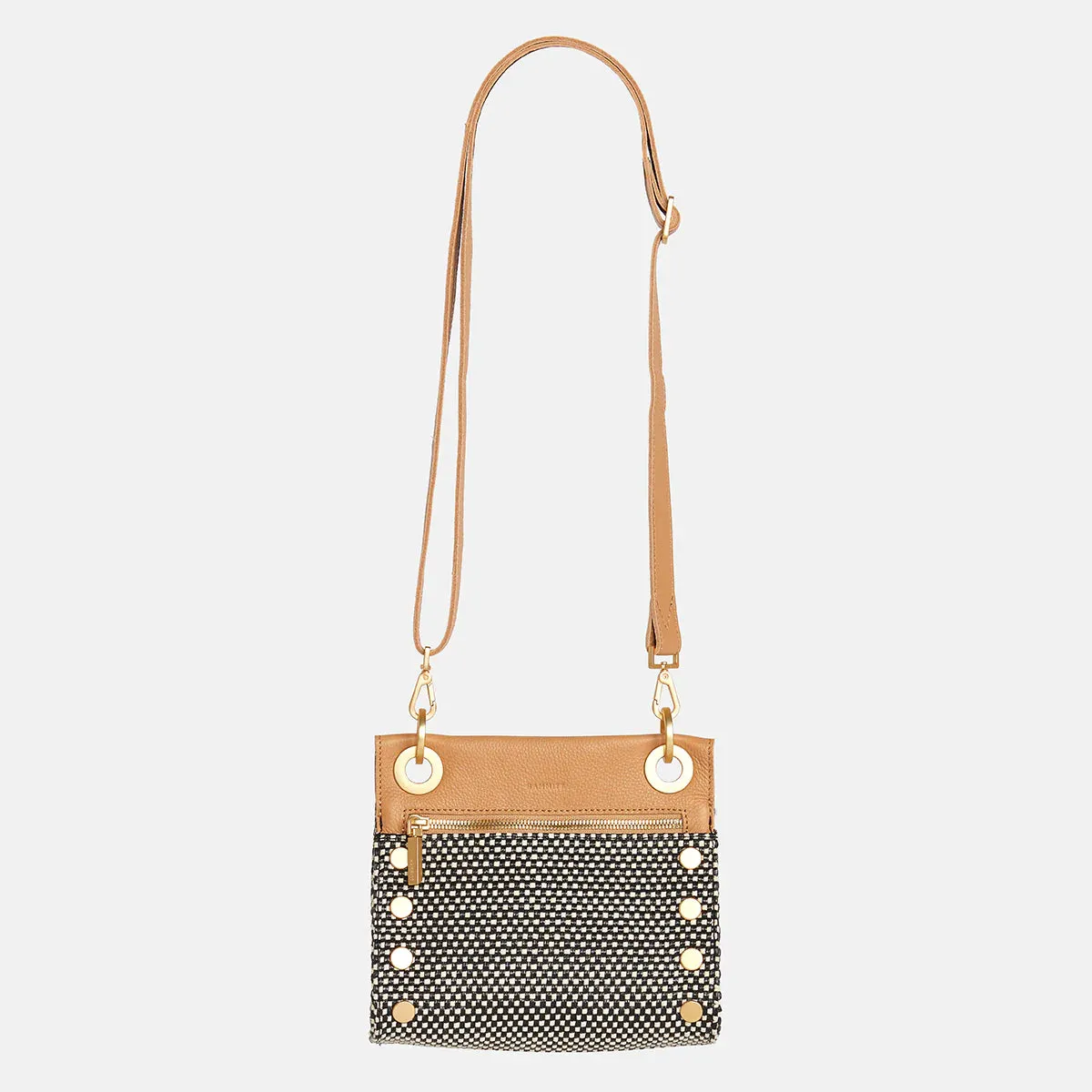 Hammitt Tony Crossbody Leather Handbag California Sunday/Brushed Gold - Limited Edition