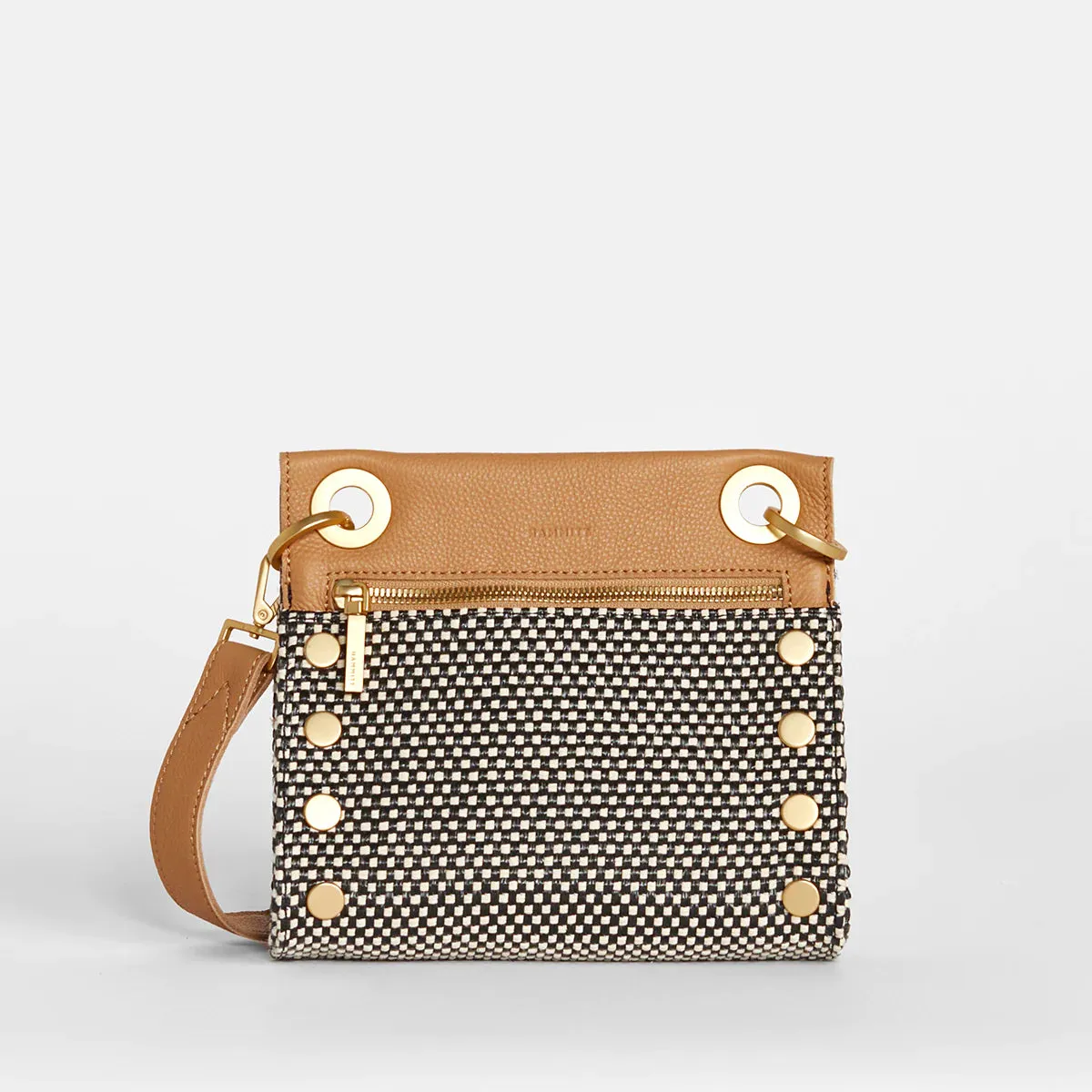Hammitt Tony Crossbody Leather Handbag California Sunday/Brushed Gold - Limited Edition