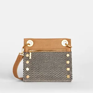 Hammitt Tony Crossbody Leather Handbag California Sunday/Brushed Gold - Limited Edition
