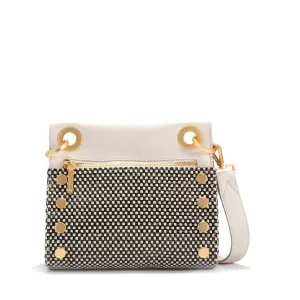 Hammitt Tony Crossbody Leather Handbag California Weekend/Brushed Gold - Limited Edition
