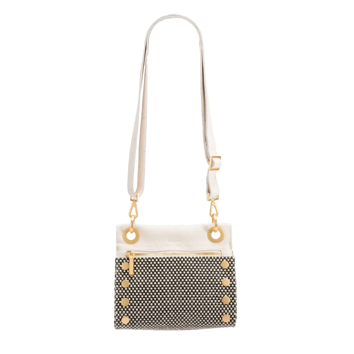 Hammitt Tony Crossbody Leather Handbag California Weekend/Brushed Gold - Limited Edition