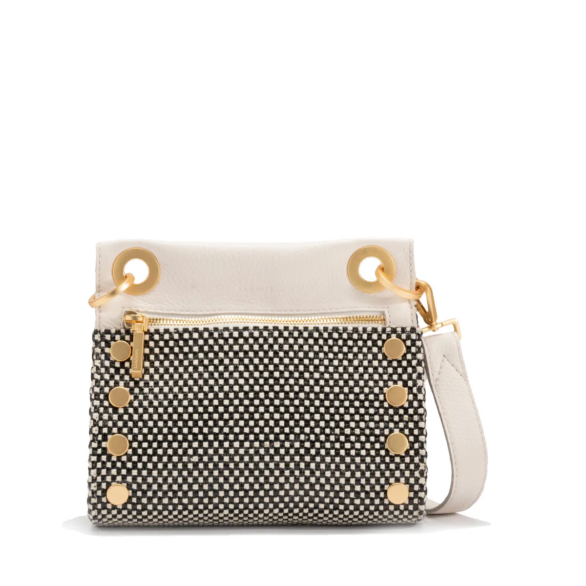 Hammitt Tony Crossbody Leather Handbag California Weekend/Brushed Gold - Limited Edition