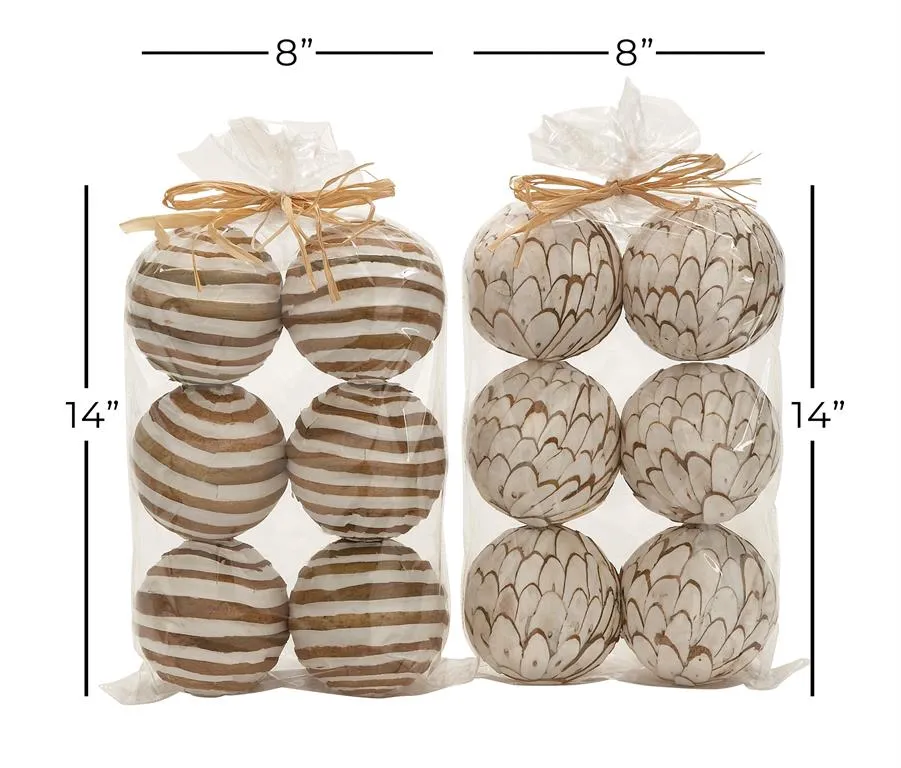 HANDMADE ORBS & VASE FILLER WITH VARYING DESIGNS