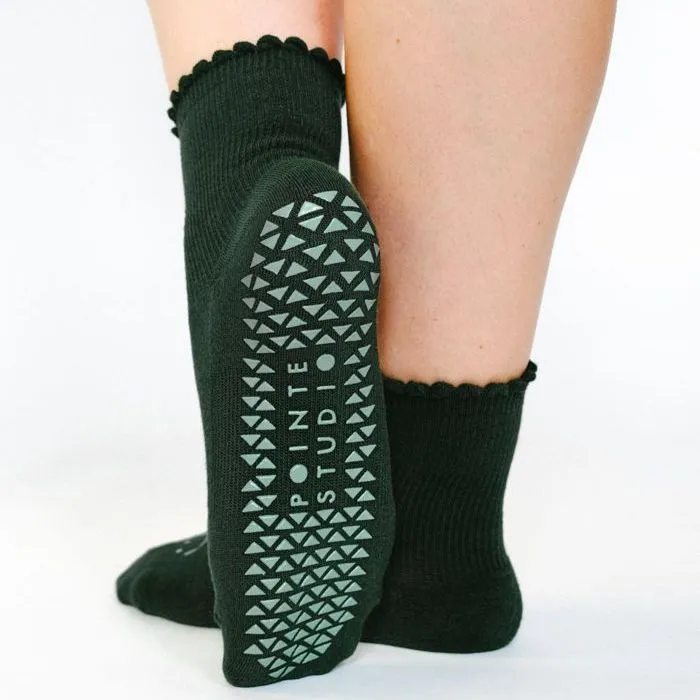 Happy Ankle Grip Socks - Eden (Barre/Pilates)