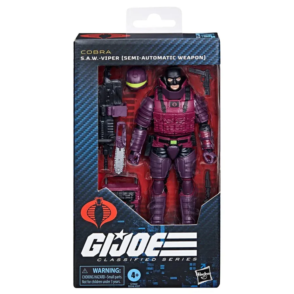 Hasbro G.I. Joe Classified Series #147 S.A.W. Viper (Semi-Automatic Weapon) Action Figure