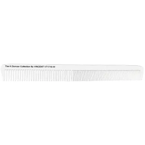 KD Vincent White Ceramic Cutting Comb - 8.5