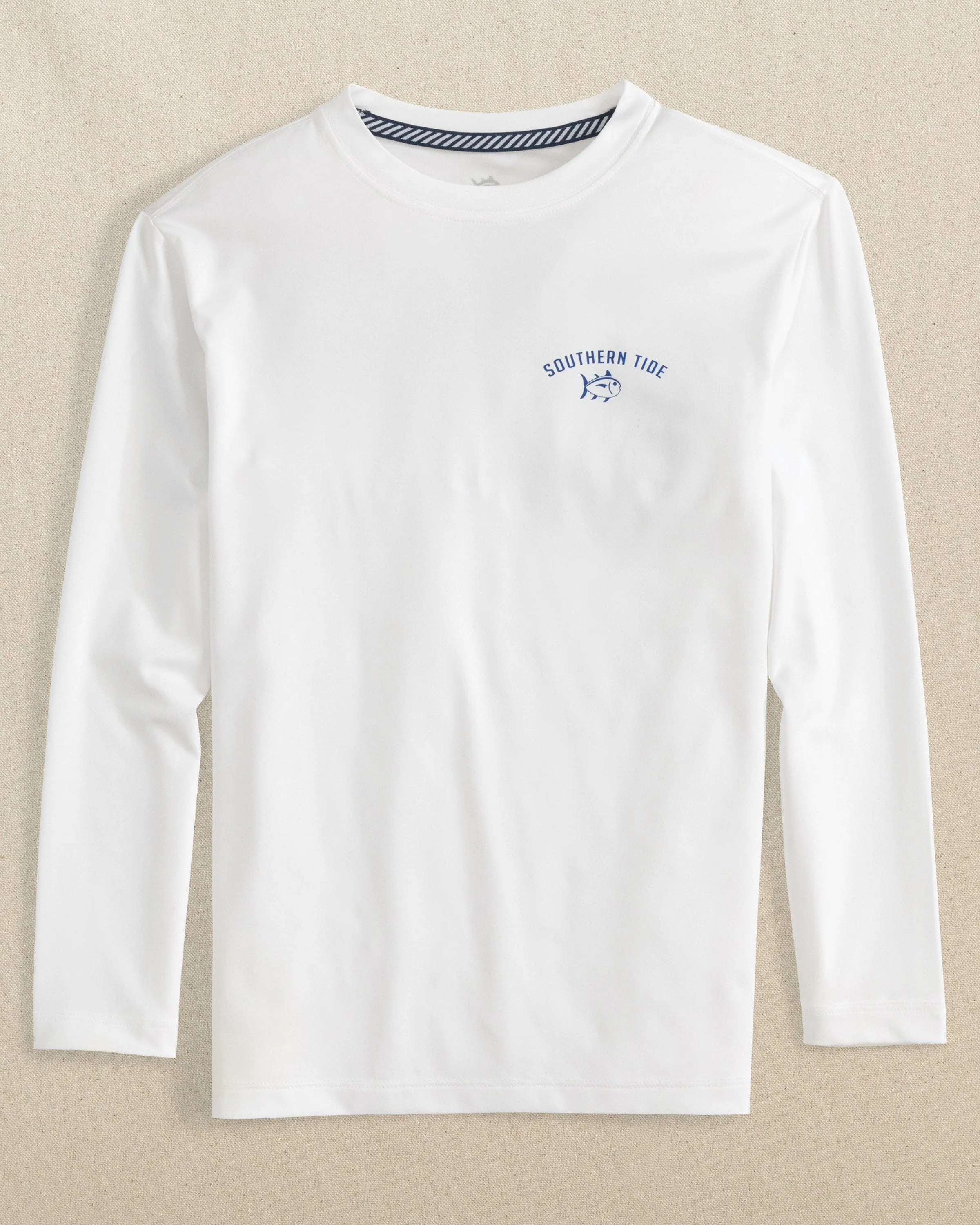 Kids Palms and Skipjacks Long Sleeve Performance T-Shirt