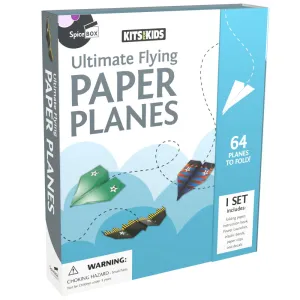 Kits For Kids: High-Flying Paper Plane Adventure Set, 8 