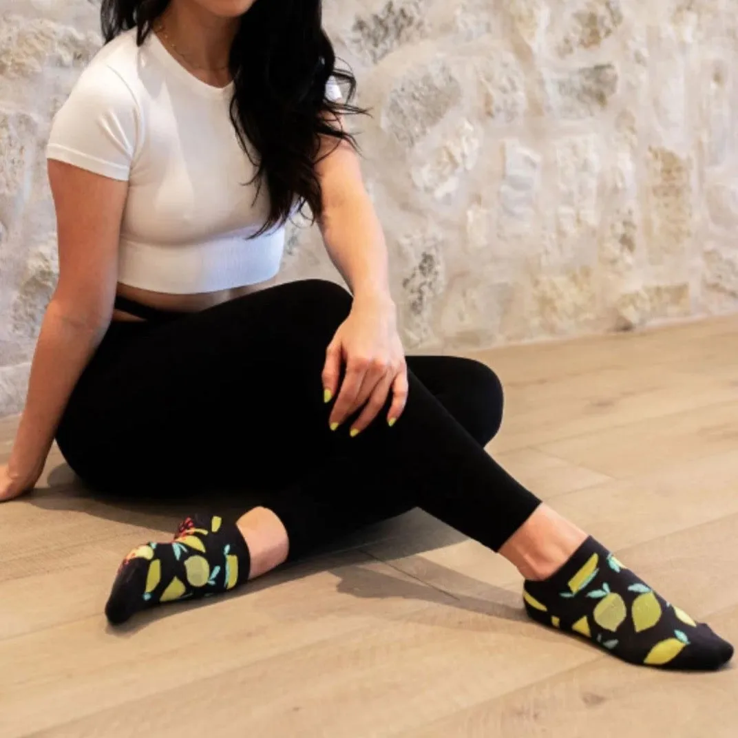 Lemon - Ankle Grip Sock (Barre / Pilates)