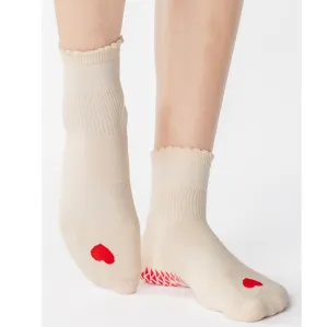 Love Ankle Grip Socks - (Barre/Pilates)