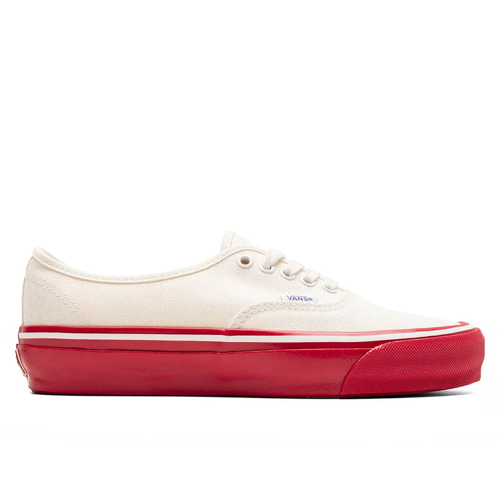 LX Premium Authentic Duck Canvas - White/Red