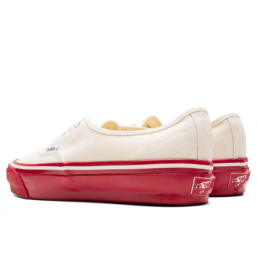 LX Premium Authentic Duck Canvas - White/Red
