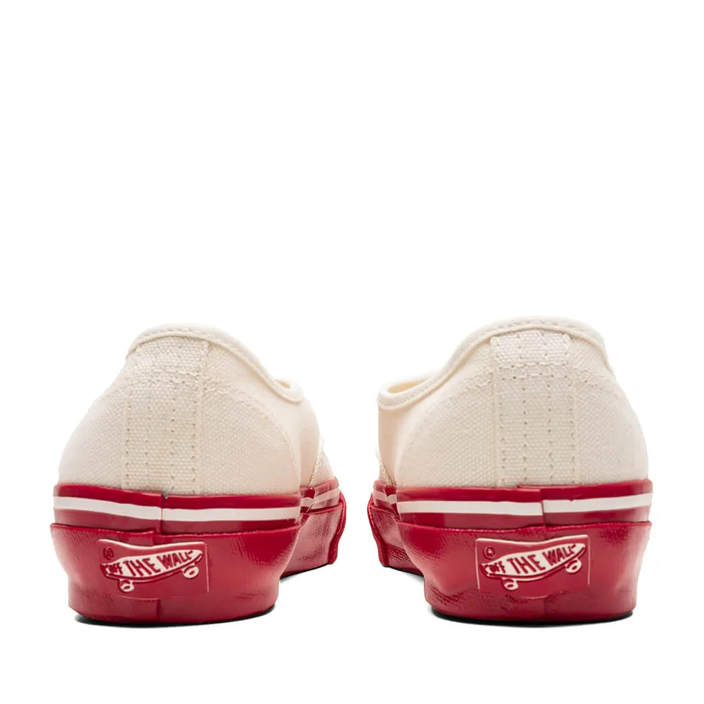 LX Premium Authentic Duck Canvas - White/Red