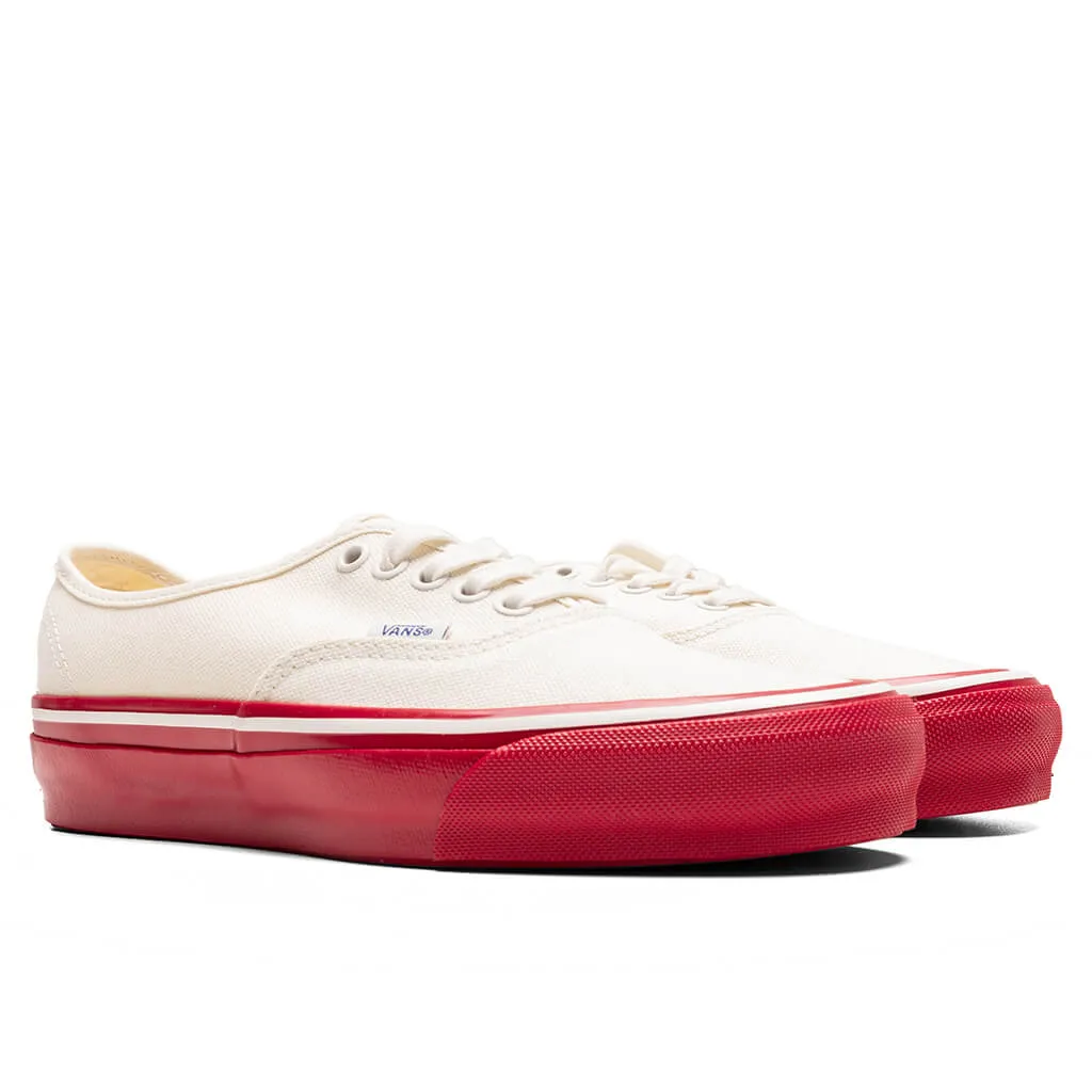 LX Premium Authentic Duck Canvas - White/Red