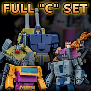 Magic Square - Combat Vehicle Combiner Set (MS-B51C TO MS-B55C)